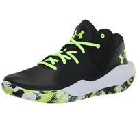 Under Armour Jet '21 scarpe da basket uomo nero/bianco/lime surge (43 (9.5 US))