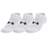 Under Armour Set di calzini Unisex TC 3Pk No Show Taglia 42,5-47 Bianco