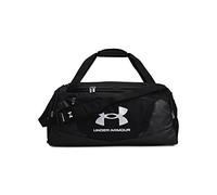 Under Armour Unisex Undeniable 5.0 Medium Duffle Bag - Black / Black / Metallic Silver - OSFM