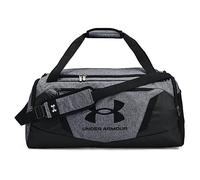 Under Armour Ua Undeniable 5.0 Duffle, Borsa sportiva Unisex - Adulto, Pitch Grey Medium Heather/Black/Black, M