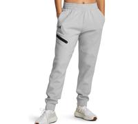 Pantaloni lunghi Under Armour Unstoppable Fleece grigio chiaro donna - XS