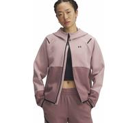Under Armour Unstoppable Fleece W - felpa con cappuccio - donna M Dark Pink woman