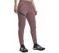 Under Armour Unstoppable Fleece W - pantaloni fitness - donna M Dark Purple woman