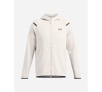 Under Armour Unstoppable Fleece Giacca Da Allenamento Uomini in bianco