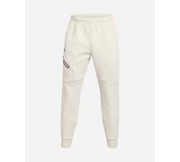Jogger Under Armour Unstoppable Fleece da uomo Summit Bianco / Nero S