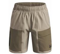 Under Armour Unstoppable Woven Jr - pantaloni fitness - ragazzo YXS Light Brown junior Ua Storm