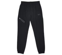 Under Amour Bambino Unstoppable Woven Jogger, Pantaloni Tuta idrorepellenti e Traspiranti, Pantaloni Sportivi Lunghi e Comodi per Allenamento e Abbigliamento Casual,Black/Black,YMD