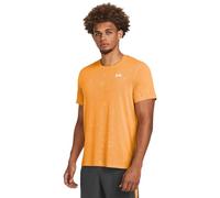 Under Armour Uomini Streaker Splatter SS Tee Abbigliamento da Running Camicia da Corsa Nova Orange 803/Atomic 810 - Arancione L
