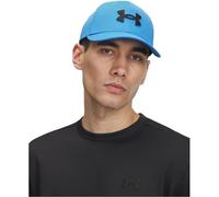 Under Armour Cappello Blitzing Low Stretch Fit – Visiera curva, Traspirante, Blu Atlantis/Nero M/L