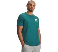 Under Armour Blur Logo Short Sleeve T-shirt Verde M Uomo