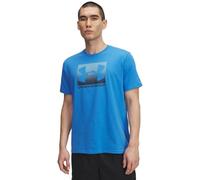 Under Armour Uomo Boxed Sports Updated Short Sleeve, Maglietta Manica Corta Morbida e Comoda, T-Shirt Sportiva Resistente per Palestra, Allenamento e Atletica,Blue Atlantis/Ash Blue,XL
