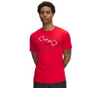 Under Armour Maglietta UA GL FOUNDATION UPDATE SS – Manica corta Uomo Rosso/Bianco/Nero Taglia M