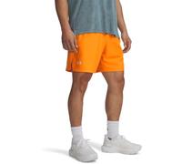 Under Armour Uomo Launch 7" Shorts, Pantaloni Corti Allenamento e Running con Tasche, Shorts Sportivi Leggeri, Traspiranti e ad Asciugatura Rapida,Squad Orange/Squad Orange/Reflective,XXL