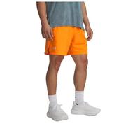 Under Armour Uomo Launch 7" Shorts, Pantaloni Corti Allenamento e Running con Tasche, Shorts Sportivi Leggeri, Traspiranti e ad Asciugatura Rapida,Squad Orange/Squad Orange/Reflective,LG