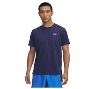 Under Armour - Maglia da corsa - Launch Tee - Manica corta, leggera, dettagli riflettenti - Blu 3XL