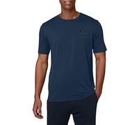 Under Armour Uomo Maglietta Larga con Logo sul Petto Sinistro, Titanium/Clay Green