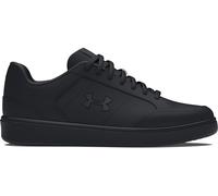 Under Armour Uomo Official, Sneakers da indossare in ogni occasione, Scarpe sportive leggere, confortevoli e traspiranti con tomaia essenziale in pelle e interno morbido,Black / Black / Black,44