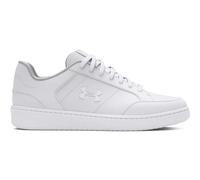 Under Armour Uomo Official, Sneakers da indossare in ogni occasione, Scarpe sportive leggere, confortevoli e traspiranti con tomaia essenziale in pelle e interno morbido,White / White / White,42