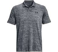 Under Armour Polo UA Performance 3.0 Maniche Corte, Pitch Gray, L Uomo
