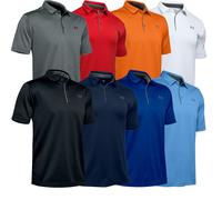 Under Armour Uomo T-Shirt Ua Tech Polo Performance Golf Tee Calza Largo 1290140