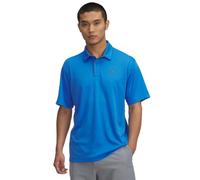 Under Armour Uomo Tech Polo Manica Corta Leggera, Traspirante e ad Asciugatura Rapida, Maglietta Polo Casual con abbottonatura a 3 Bottoni e Colletto,Blue Atlantis/Pitch Gray,SM
