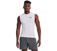 Under Armour Heatgear Canottiera Uomini-Bianco in bianco, Taglia: XXL