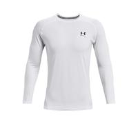 Maglia Under Armour HeatGear Fitted manica lunga bianco - XXL