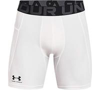 Under Armour Pantaloncini Uomo UA HG Armour 194513906215 HeatGear® 15 cm Bianco/Nero 3XL