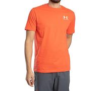 T-shirt Under Armour Sportsyle Left Chest manica corta arancione butano - XL