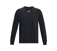 Under Armour Rival Crew Felpa Uomini-Nero in nero, Taglia: XXL