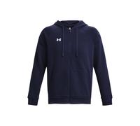 Under Armour - Rival Fleece Full Zip Hoodie - Felpa con cappuccio L - Regular blu