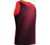 Under armour Uomo Ua Rush ™ Run Pista Canottiera Poliestere Rosso Misura XXL