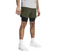 Under Armour Vanish Elite 2 in 1 M - pantaloni fitness - uomo S Green/Black man