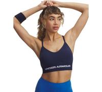Under Armour Vanish Reggiseno Basso Senza Cuciture - Navy Lavato / / Bianco - SM
