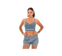Reggiseno sportivo Under Armour Vanish Seamless Low da donna Jasper Blu / Bianco XS