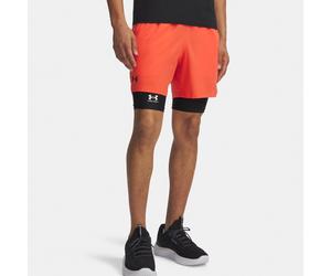 Under Armour Vansih Woven 6in Pantaloncini Uomini - rosso, nero opaco, Taglia: M