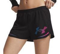 Pantaloni corti Under Armour Velociti Elite nero rosa blu donna - S