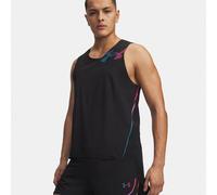 Under Armour Velociti Elite Singlet Camicia da corsa Uomini-nero, rosa