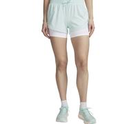 Under Armour Velociti PRO 4" 2N1 Short W - pantaloni corti running - donna Green XS