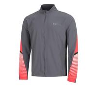 Under Armour Velociti Storm Giacca Da Corsa Uomini - Grigio, Rosso
