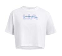 UNDER ARMOUR W BOXY CROP BRANDED TEE