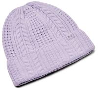 Under Armour Halftime Cable Knit Beanie Viola