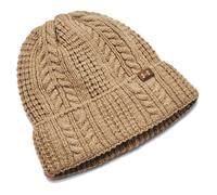 Berretto Under Armour Halftime Cable Knit da donna Camel / Coyote / Camel TAGLIA UNICA