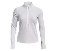 Under Armour Qualifier Run Half Zip Sweatshirt Bianco M Donna
