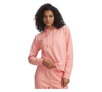 Felpa con cappuccio Under Armour Sport Terry da donna Posh Rosa / Bianco S