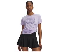 Under Armour Varsity Short Sleeve T-shirt Viola L Donna
