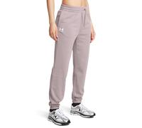 Jogger Under Armour Rival Terry da donna Tetra Grigio / Bianco S