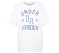 Under Armour - Women's HWT OS Collegiate S/S - T-shirt XS bianco