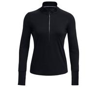 Under Armour Qualifier Run Half - Zip Manica Lunga Donna Nero