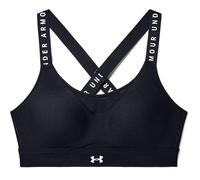 UNDER ARMOUR Donna Reggiseno sportivo 'Infinity High' Bianco / Nero, Taglia S,